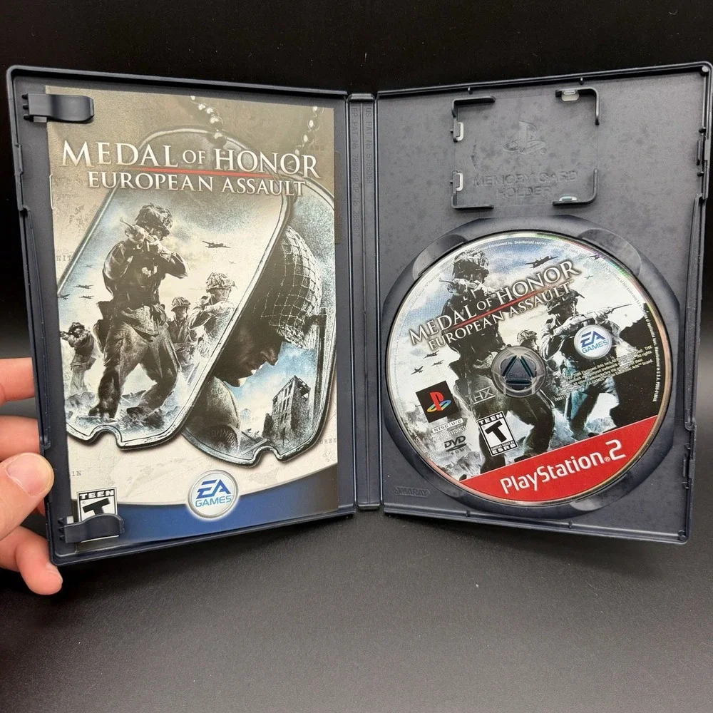 PlayStation 2 PS2 Game Medal Of Honor European Assault CIB Untested